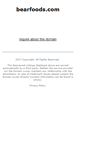 Mobile Screenshot of bearfoods.com